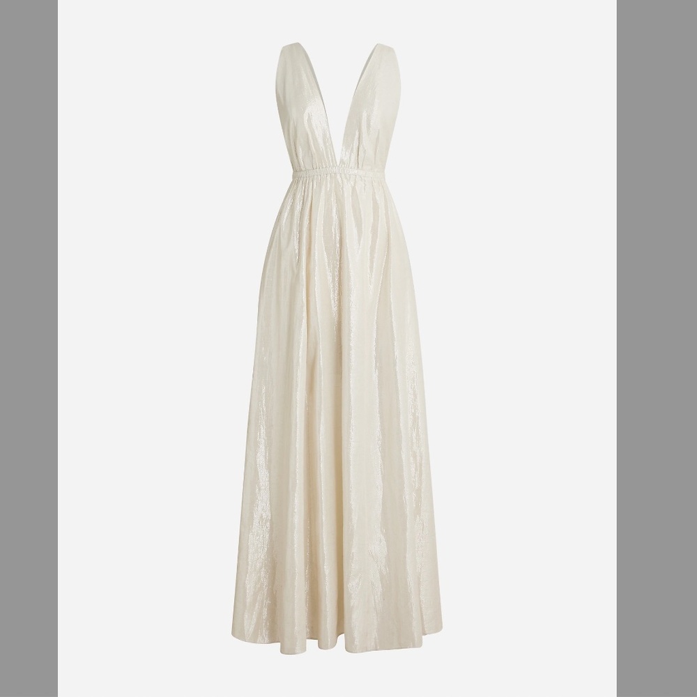 J. Crew Cream Maxi Dress